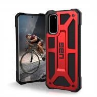 Чехол UAG Monarch для Samsung Galaxy S20 (G980) black/red (211971119494)