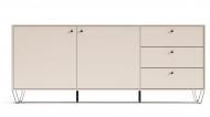 Комод ALDO 2д3ш AL 4 1836x752x400 мм кашемір/кашемір Комод ALDO 2д3ш AL 4 1836x752x400 мм кашемір/кашемір