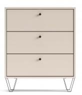 Комод ALDO 3ш AL 2 636x752x400 мм кашемир/кашемир Комод ALDO 3ш AL 2 636x752x400 мм кашемир/кашемир