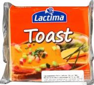 Сир Lactima плавлений скибочки Тост 36,2% 130г 5901126012630