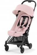 Коляска прогулочная Cybex Coya Matt Black Peach Pink (522004345) Коляска прогулочная Cybex Coya Matt Black Peach Pink (522004345)