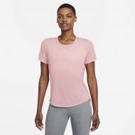 Футболка Nike W NK ONE DF SS STD TOP PLUS DJ6709-630 р.1X розовый