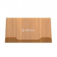 Двостороння багатофункціональна підставка Orico WMS-GD під планшет або телефон Wood Golden (600191911)