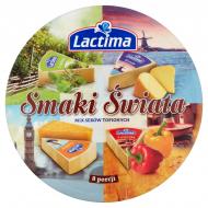 Сыр Lactima плавленый порционный Микс вкусы мира 45% 140г 5901126013156