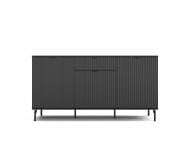 Комод SAMANTA 3Д1Ш SM 8 1630x850x400 мм черный/чорный
