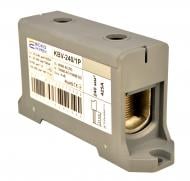 Клема швидкого монтажу АСКО-УКРЕМ 240/1Р (425А) сіра серії KBV сірий A0130010202