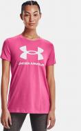 Футболка Under Armour Live Sportstyle Graphic SSC 1356305-634 р.XS рожевий