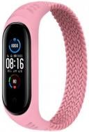 Ремешок BeCover Elastic Style для Xiaomi Mi Band 5 6 Size S pink (706141)