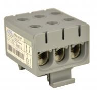 Клема швидкого монтажу АСКО-УКРЕМ 50/3Р (160А) сірий A0130010183