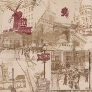 Шпалери Sintra DECORATION Вінтажний Париж 496404 Шпалери Sintra DECORATION Вінтажний Париж 496404