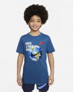 Футболка Nike TEE HBR STMNT 1 DO1809-407 р.XL синий