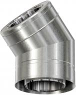 Колено термо 0,8 мм нерж/оц Ф130/200 мм 45° Versia-Lux