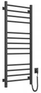 Полотенцесушитель электрический NAVIN Классик Квадро 500х1200 Sensor правый черный муар