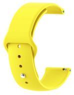 Ремінець BeCover для Xiaomi Amazfit Bip Bip Lite Bip S Lite GTR 42 мм GTS TicWatch S2 yellow (706201)