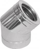 Колено термо 0,5 мм нерж/нерж Ф250/320 мм 45° Versia-Lux Колено термо 0,5 мм нерж/нерж Ф250/320 мм 45° Versia-Lux