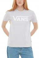 Футболка Vans WM_FLYING_V_CREW_TEE VA3UP4UUI р.S светло-серый