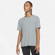 Футболка Nike M NK DF TOP SS YOGA BV4034-079 р.M серый