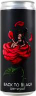 Пиво Varvar Back to black темное нефильтрованное непастеризованное 4.6% 0,33 л