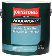 Лак меблевий Durable Quick Dry Polyuretane Varnish Johnstone's глянець безбарвний 2,5 л