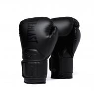 Боксерские перчатки Everlast ELITE 2 PRO BOXING GLOVES HOOK&LOOP р. 14 14oz черный