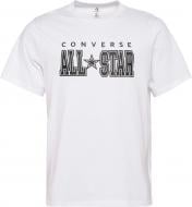 Футболка Converse CONVERSE ARCH ALL STAR TEE CVM5T163-WHT р.S белый