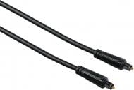 Кабель акустический Hama ODT – ODT (Toslink) 1.5 м черный (00122256) Optic Fiber, ODT Toslink M/M