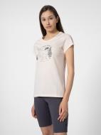 Футболка 4F 4FSS23TTSHF273-11S р.XS бежевий Футболка 4F 4FSS23TTSHF273-11S р.XS бежевий