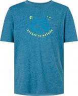 Футболка McKinley Camiseta de manga corta Zorma jrs 411434-904911 синий меланж