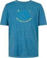 Футболка McKinley Camiseta de manga corta Zorma jrs 411434-904911 синій меланж