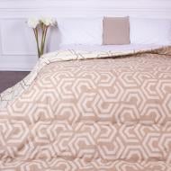 Ковдра антиалергенна зима №4092 Сolor Fun Line Eco-Soft (чохол бязь 100%) Geometry 110x140 см MirSon із принтом