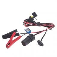 Клеммы для аккумулятора Vitol K-13 переходник на гнездо прикуривателя с предохранителем и заглушкой 2 м 12/24V