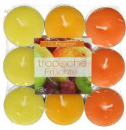 Набор чайных свечей Тропический фрукт 18 шт. Duftkerzen