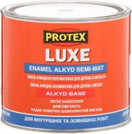 Эмаль Protex алкидная Luxe белый полумат 2,1 л