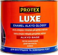 Емаль Protex алкідна Luxe чорний глянець 0,7 л 0,9 кг