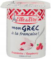 Десерт Elle&Vire молочный Mon Grec с малиной 8.5% 125г