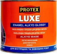 Эмаль Protex алкидная Luxe коричневий глянец 2,1 л