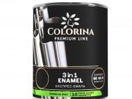 Емаль-грунт COLORINA 3в1 RAL 3020 червоний глянець 2,5 л