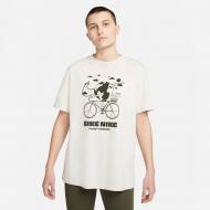 Футболка Nike W NSW TEE BF EARTH DAY DQ3047-104 р.XS бежевый