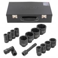 Набір головок ударних глибоких Forsage 14 шт. F-6142-5MPB Набір головок ударних глибоких Forsage 14 шт. F-6142-5MPB