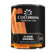 Эмаль COLORINA быстросохнущая для пола красно-коричневый глянец 0,9 кг Эмаль COLORINA быстросохнущая для пола красно-коричневый глянец 0,9 кг