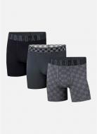 Набор трусов мужские Jordan JHM 23 MONOGRAM 3PK BOXER BRIE JM0691-023 L черный