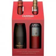 Набор подарочный Campari настоянка Campari 25% 0.7 л + Вино ігристе Cinzano To Spritz белое сухое 0.75 л