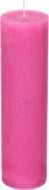 Свеча Рустик цилиндр фуксія 5,5x20 см Luna
