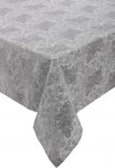 Комплект столовый Цветы 140x240 см серый La Nuit