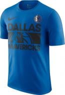 Футболка Nike Dallas Mavericks Courtside HQ0589-480 р.L синий