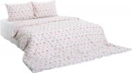Комплект постельного белья Basic Кантри 1 2,0 белый с розовым La Nuit