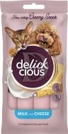 Лакомство DELICKCIOUS для котов и собак молоко с творогом 4х15 г Лакомство DELICKCIOUS для котов и собак молоко с творогом 4х15 г