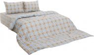Комплект постельного белья Атика 2,0 голубой с бежевым UP! (Underprice) Комплект постельного белья Атика 2,0 голубой с бежевым UP! (Underprice)