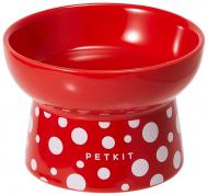Миска PETKIT Polka Dot Bowl red 120 мл