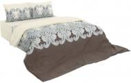 Комплект постільної білизни Перлина 2,0 коричневий UP! (Underprice) Комплект постільної білизни Перлина 2,0 коричневий UP! (Underprice)